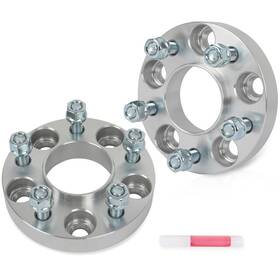 11197351 Wellstorehere 2pcs 1 Inch 5x115 Hub Centric Wheel Spacers 12x1.5 For 1984-1989 Chevrolet Celebrity