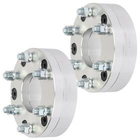 11200821 Wellstorehere 2pcs 2inch Or 51mm 5x5 To 6x5.5 Wheel Adapters For 1999-2023 Jeep Grand Cherokee
