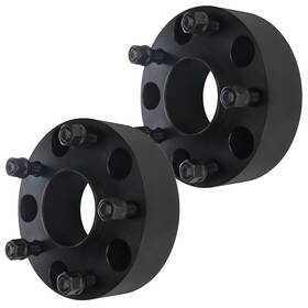 11200824 Wellstorehere 2pcs 2 Inch 51 Mm Hubcentric 5x5.5 14x1.5 Studs Wheel Spacers For Ram 1500 2012-2018