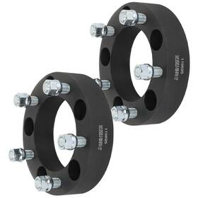 11200825 Wellstorehere 2pcs 1.5 Inch Or 38mm 5x5.5 9/16 Studs Wheel Spacers For Dodge Durango 2004-2009