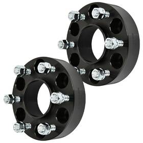 11206234 Wellstorehere 2pcs 1.5inch Or 38mm Hubcentric Wheel Spacers 6x5 12x1.5 For Gmc Envoy 2002-2009