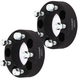 11207658 Wellstorehere 2pcs 1.5 Inch Or 38mm 5x4.5 Wheel Spacers 1/2 Studs For Lincoln Town Car 1991-2011