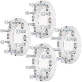 11207687 Wellstorehere 4pcs 1 Inch 8x170 Wheel Spacers 14x2 Studs For Ford F-250 F-350 Super Duty 1999-2002