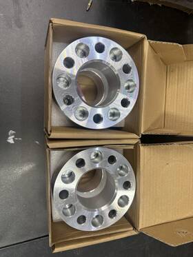 11207688 Wellstorehere 4pcs 2 Inch Or 51mm 6x4.5 Wheel Spacers 1/2 X20 For Dodge Viper Dakota Durango