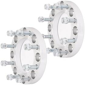 11218456 Wellstorehere 2pcs 1 Inch 25mm 8x170 Wheel Spacers 14x2 Studs For Ford F-250 Super Duty 1999-2002