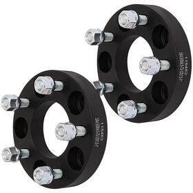 11220875 Wellstorehere 2pcs 1 Inch Or 25 Mm 5x4.5 Wheel Spacers 12x1.5 For 2012-2016 Hyundai Genesis
