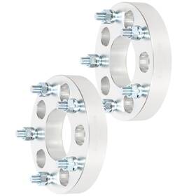 11220876 Wellstorehere 2pcs 1.25 Inch 5x5 To 5x5.5 Wheel Adapters 1/2 X20 For Cadillac Fleetwood 1993-1996