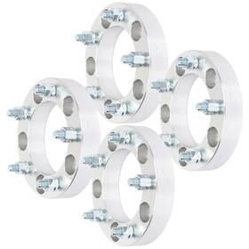11377900 Wellstorehere 4pcs 1.25inch Or 32mm 5x5.5 Wheel Spacers 1/2 Inch X20 For Dodge Ramcharger 1974-1993