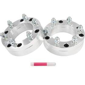 12101299 Wellstorehere 2 Pcs Inch 5x5.5 To 6x5.5 Wheel Adapters 14x1.5 For Ram 1500 Classic 2019-2022