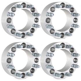 12101301 Wellstorehere 4pcs 3 Inch Or 76mm 8x6.5 Wheel Spacers 14x1.5 For Chevrolet Suburban 2500 2000-2013