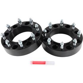 12442104 Wellstorehere 2pcs 2 Inch Or 51mm 8x8 Wheel Spacers 9/16 Studs For 8 Lug Bobcat Skid Steer Loader