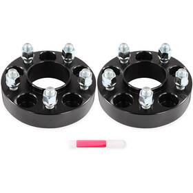 12464664 Wellstorehere 2 Pcs 1.25 Inch 5x4.5 Hub Centric Wheel Spacers 14x1.5 For Frod Explorer 2020-2023