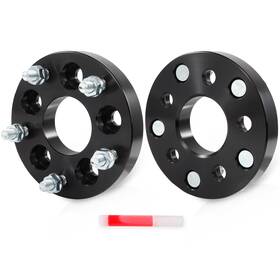 12464666 Wellstorehere 2 Pcs 1 Inch Or 25mm 5x110 To 5x127 Wheel Adapters 12x1.5 For Saturn Astra 2008-2009