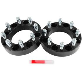 12464669 Wellstorehere 2pcs 1.5 Inch 8x6.5 To 8x6.69 Wheel Adapters 14x1.5 For 2003-2005 Ford Excursion