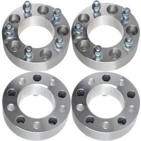12725717 Wellstorehere 4pcs 2 Inch Or 51mm 5x5 5x127 Wheel Spacers 1/2 X20 For Jeep Commander 2006-2010