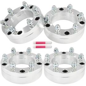 12734951 Wellstorehere 4 Pcs 2 Inch 5x5.5 To 6x5.5 Wheel Adapters 14x1.5 For Ram 1500 Classic 2019-2024