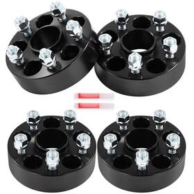 12734961 Wellstorehere 4 Pcs 1.5 Inch 5x100 Hub Centric Wheel Spacers 12x1.5 For 2003-2023 Toyota Corolla