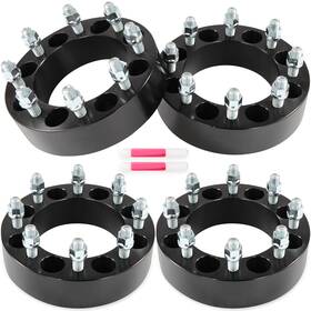 13100468 Wellstorehere 4pcs 2 Inch 8x6.5 Wheel Spacers 14x1.5 For Chevrolet C2500 1988-1998 8 Lug Only