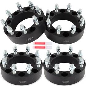 13107905 Wellstorehere 4 Pcs 2 Inch Or 51mm 8x6.5 Wheel Spacers For Ford F-250 1988-1998 9/16 Studs Only