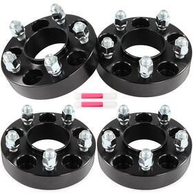 13107911 Wellstorehere 4 Pcs 1.25 Inch 5x4.5 Hub Centric Wheel Spacers 14x1.5 For Frod Explorer 2020-2025