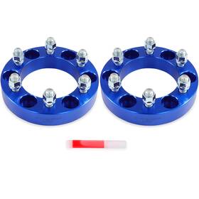 13200020 Wellstorehere 2 Pcs 1.25 Inch 6x5.5 To 6x135 Wheel Adapters For Chevrolet Blazer 1992-1994 6 Lug