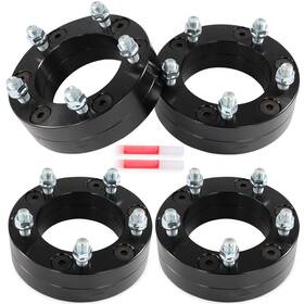 13200027 Wellstorehere 4 Pcs 2 Inch 6x5.5 To 5x5.5 Wheel Adapters For Gmc C2500 1988-2000 6 Lug Vehicles