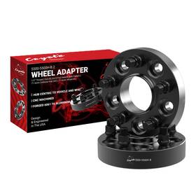 55005500hb2 Wheel Accessories Parts 2 Pcs Hub Centric 1.25 Inch Pack Black Anodized