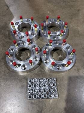 Usa6550-6550-ch-106.1-95-9-7 Wheel Adapters Usa 6x5.5 Toyota Hub Centric Conversion 106mm To 95.1mm New