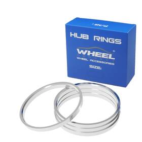 Hr1251-1213a Wheel Connect Hub Centric Rings 125.1 125.2 To 121.3 Set Of 4 Aluminium A