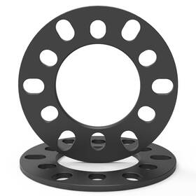 Ws127-6b Wheel Connect Inch 6mm Spacers For 6lug Patterns Forged Aluminum Pack Of 2