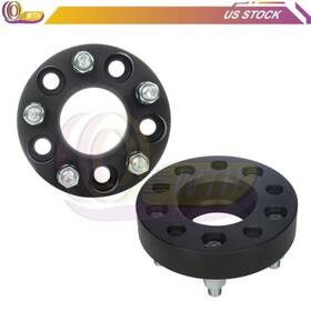 Wh11969001ee Wheeltech 2pcs 1.25 Inch 5x4.5 5x114.3 Wheel Spacers Hubcentric Fits Ford Mustang Ranger Edge