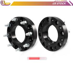 Wh129957ee Wheeltech 2x 1.5 Inch 8x180 Wheel Spacers 14x1.5 For 2011-23 2024 Chevy Silverado 2500 3500 Hd