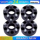 Wtws0044bk Wheeltech Pcs Black Fit Chevy Hub Centirc Inch Wheel Spacers