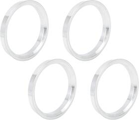 X Autohaux 20041400 4pcs 73.1 To 63.4 Mm Aluminium Alloy Car Hub Centric Rings 63.4mm