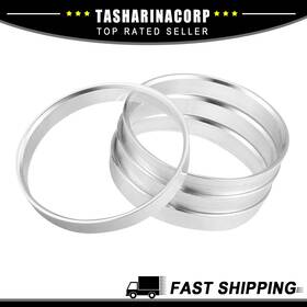 X Autohaux 743151883978 Pieces Of 4 Od 67.1mm To Id 64.1mm Aluminum Alloy For Vehicle Hub Centric Rings