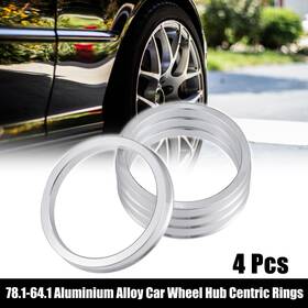 X Autohaux 746453413768 4pcs Od 78.1mm To Id 64.1mm Car Auto Hub Centric Rings Wheel Bore Center Spacer X Autohaux 746453413768 4pcs Od 78.1mm To Id 64.1mm Car Auto Hub Centric Rings Wheel Bore Center Spacer