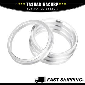 X Autohaux 766549320664 Piece Of 4 Od 76mm To Id 66.6mm Aluminum Alloy Car Auto Hub Centric Rings Wheel