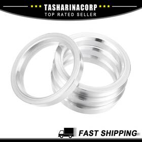 X Autohaux 766549320695 4pcs Od 66.6mm To Id 54.1mm Aluminum Alloy Car Auto Wheel Hub Centric Rings