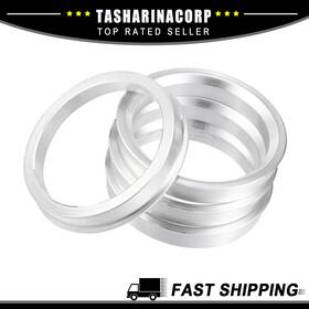X Autohaux 766549320701 Piece Of 4 Od 65.1mm To Id 54.1mm Aluminum Alloy Car Auto Hub Centric Rings