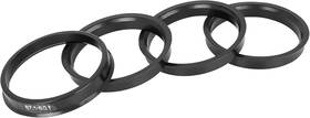 X Autohaux A20071500ux0012 4pcs Plastic 67.1mm Od To 60.1mm Id Car Hub Centric Rings