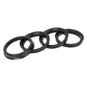 A20071500ux0013 X Autohaux 4pcs Plastic 67.1mm Od To 56.1mm Id Car Hub Centric Black