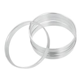 A22092800ux0212 X Autohaux 4pcs Od 72.6mm To Id 71.6mm Aluminium Alloy Car Hub Centric Rings