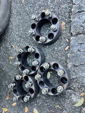 Yht Auto Wsp54540b0-4 4 Wheel Spacers 2 Inch 5x4.5 Lug Pattern 5x115mm