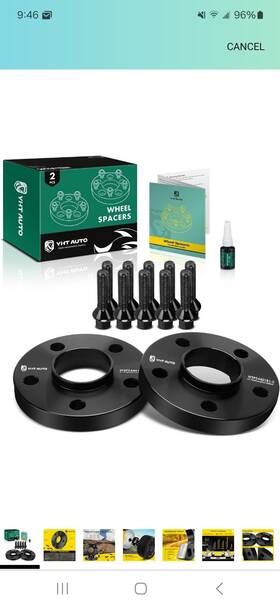 Wsp54401b1-2 Yhtauto Wheel Spacers 20mm 5-lug For Mercedes-benz C&e Class 1994-2007 See Discription