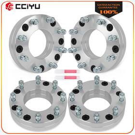 Zegale Z-842283 4 Pcs 2 Inch 6x5.5 To 8x170 Wheel Adapters M14x1.5 For Chevrolet Suburban 1500 00-14