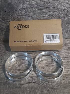 Zhteapr 716294513613 4pc Wheel Hub Centric Rings 73.1 To 66.1 - Od 73.1mm Id 66.1mm New