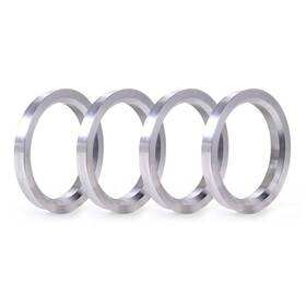 Zhteapr 798220002026 4pc Wheel Hub Centric Rings 56.1mm Id To 73.1mm Od Aluminum Alloy