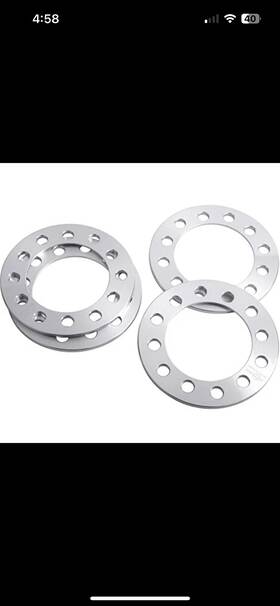 Zte035ws06-41 Zhteapr 4pc 6mm 1/4 Inch Universal Forged 6lug Wheel Spacers 6x5.5 6x135 Pack Of 4