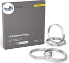 Hubcentric (pack Of 4) - 72.6MM Id To 74.1MM Od Silver Aluminum Hubrings. Fixed Price $30.86.