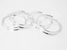 4 Aluminum Hubcentric 66.6MM To 73.1MM Wheel 66.56-73.1 Hubrings. Fixed Price $9.99.